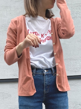 「Gosha Rubchinskiy（ゴーシャラブチンスキー）のアイテム」を使った、kanaperoさん（レディース・151cm）の春コーディネート