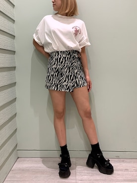 FIG&VIPER_YUNAさん（レディース・160cm）の夏コーディネート