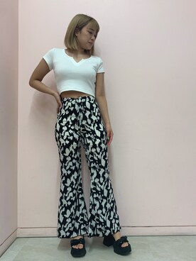 FIG&VIPER_YUNAさん（レディース・160cm）の夏コーディネート