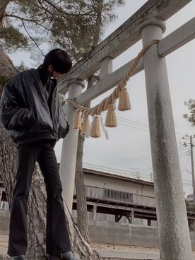 どりーまーさん（メンズ・170cm）の春コーディネート