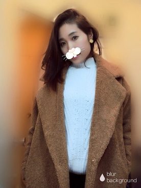 「MONET（モネ）のアイテム」を使った、☆さん（レディース・160cm）の冬コーディネート