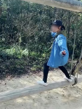 「WEGO（ウィゴー）のアイテム（ピアス（片耳用））」を使った、hachi_08さん（レディース・155cm）の冬コーディネート