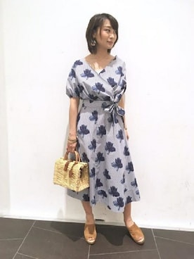 erinaさん（レディース・158cm）の夏コーディネート