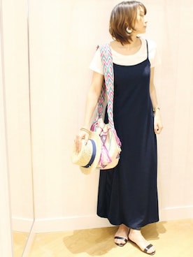 「LIMITLESS LUXURY」｜erinaさん（レディース・158cm）の夏コーディネート