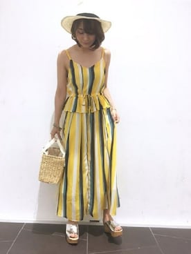 「LimitlessLuxury」｜erinaさん（レディース・158cm）の夏コーディネート