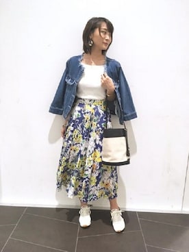 erinaさん（レディース・158cm）の夏コーディネート