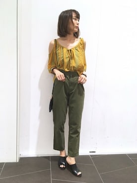 erinaさん（レディース・158cm）の夏コーディネート