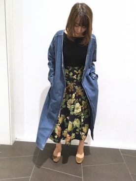 erinaさん（レディース・158cm）の秋コーディネート