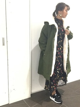 「LIMITLESS LUXURY（リミットレスラグジュアリー）のアイテム」を使った、erinaさん（レディース・158cm）の秋コーディネート