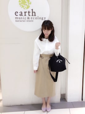 tomomiさん（レディース・154cm）の春コーディネート