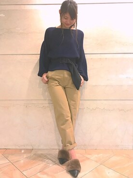 ふうかさん（レディース・160cm）の秋コーディネート