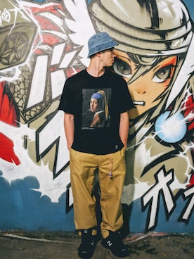 「FR2」｜「アイテム（ブーツ）」を使った、RoxsoulLeeさん（メンズ・170cm）の春コーディネート