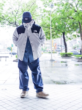 「New Balance」｜「アイテム（ブーツ）」を使った、RoxsoulLeeさん（メンズ・170cm）の春コーディネート