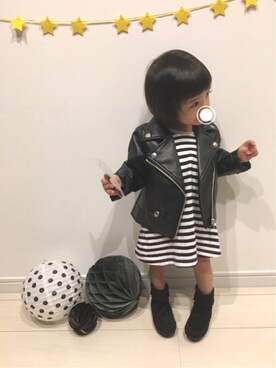 Suikaaさん（キッズ・80cm）の秋コーディネート