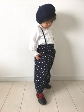 Suikaaさん（キッズ・80cm）の冬コーディネート