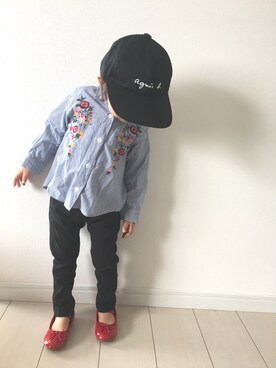 Suikaaさん（キッズ・90cm）の春コーディネート