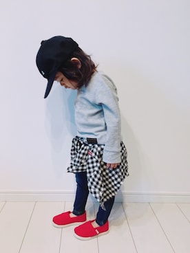 Suikaaさん（キッズ・90cm）の春コーディネート