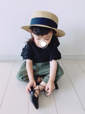 Suikaaさん（キッズ・90cm）の春コーディネート