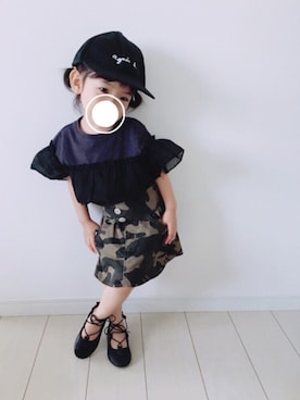 Suikaaさん（キッズ・90cm）の夏コーディネート