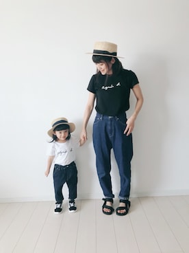 Suikaaさん（キッズ・90cm）の夏コーディネート