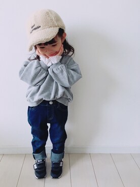 Suikaaさん（キッズ・90cm）の秋コーディネート