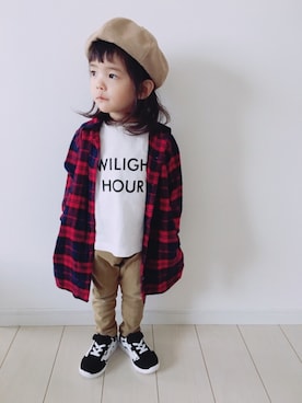 Suikaaさん(キッズ・90cm)の秋コーディネート