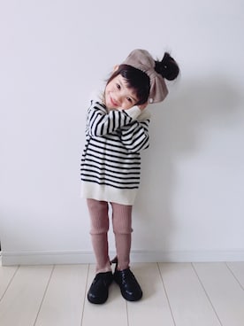 「アイテム（その他シューズ）」を使った、Suikaaさん（キッズ・90cm）の秋コーディネート
