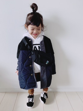 Suikaaさん（キッズ・90cm）の冬コーディネート