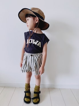 Suikaaさん（キッズ・90cm）の夏コーディネート