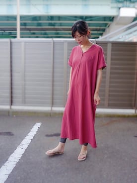 「アイテム（サンダル）」を使った、sugarsugar_chicoさん（レディース・158cm・30代）の夏コーディネート