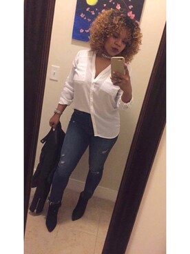 「Washington, D.C.」｜Flaribelさん（レディース・153cm）の春コーディネート