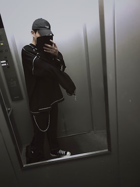 「wearhalloween2017」｜「アイテム（スウェット）」を使った、se＾naさん（メンズ・177cm）の秋コーディネート