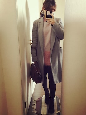 Ｋコ/BAILA専属読者モデルさん（レディース・155cm）の冬コーディネート