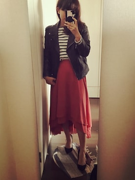 Ｋコ/BAILA専属読者モデルさん（レディース・155cm）の春コーディネート