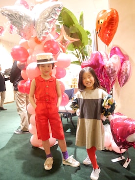 「fashionshow」｜noriさん（キッズ・121cm）の冬コーディネート