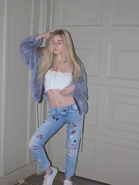 Hanna さん（レディース・165cm）の春コーディネート