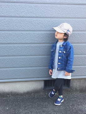 mee**naaさん（キッズ・100cm）の春コーディネート