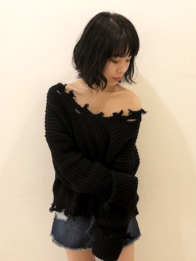 RINAさん（レディース・153cm）の冬コーディネート