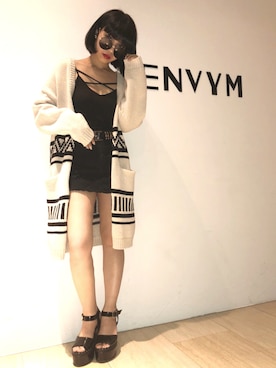 RINAさん（レディース・153cm）の冬コーディネート