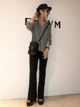 RINAさん(レディース・153cm)の夏コーディネート