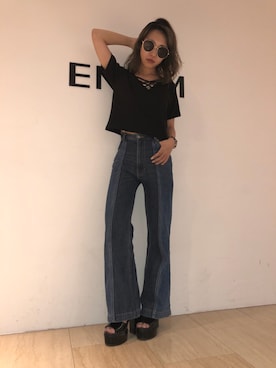 RINAさん（レディース・153cm）の夏コーディネート