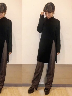RINAさん（レディース・153cm）の冬コーディネート