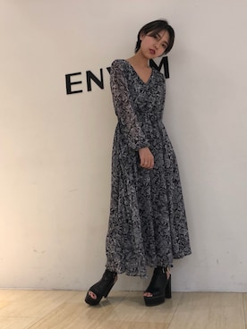 RINAさん（レディース・153cm）の春コーディネート