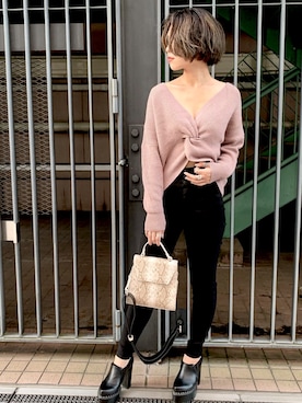 RINAさん（レディース・153cm）の秋コーディネート