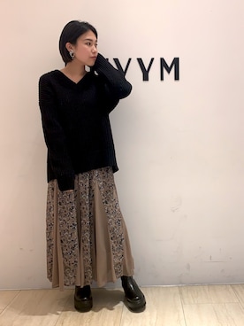 RINAさん(レディース・153cm)の冬コーディネート