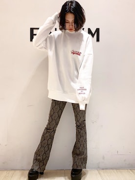 RINAさん（レディース・153cm）の冬コーディネート