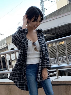 RINAさん（レディース・153cm）の春コーディネート