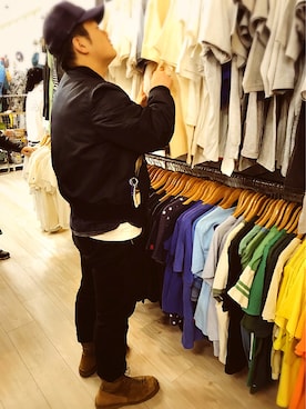 おおいでシャンプ〜さん（メンズ・175cm）の春コーディネート