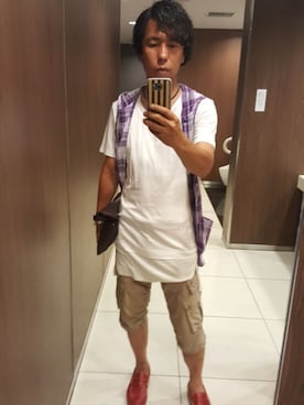 H.S@yonoiさん（メンズ・176cm）の夏コーディネート