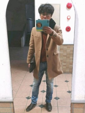 H.S@yonoiさん（メンズ・176cm）の冬コーディネート